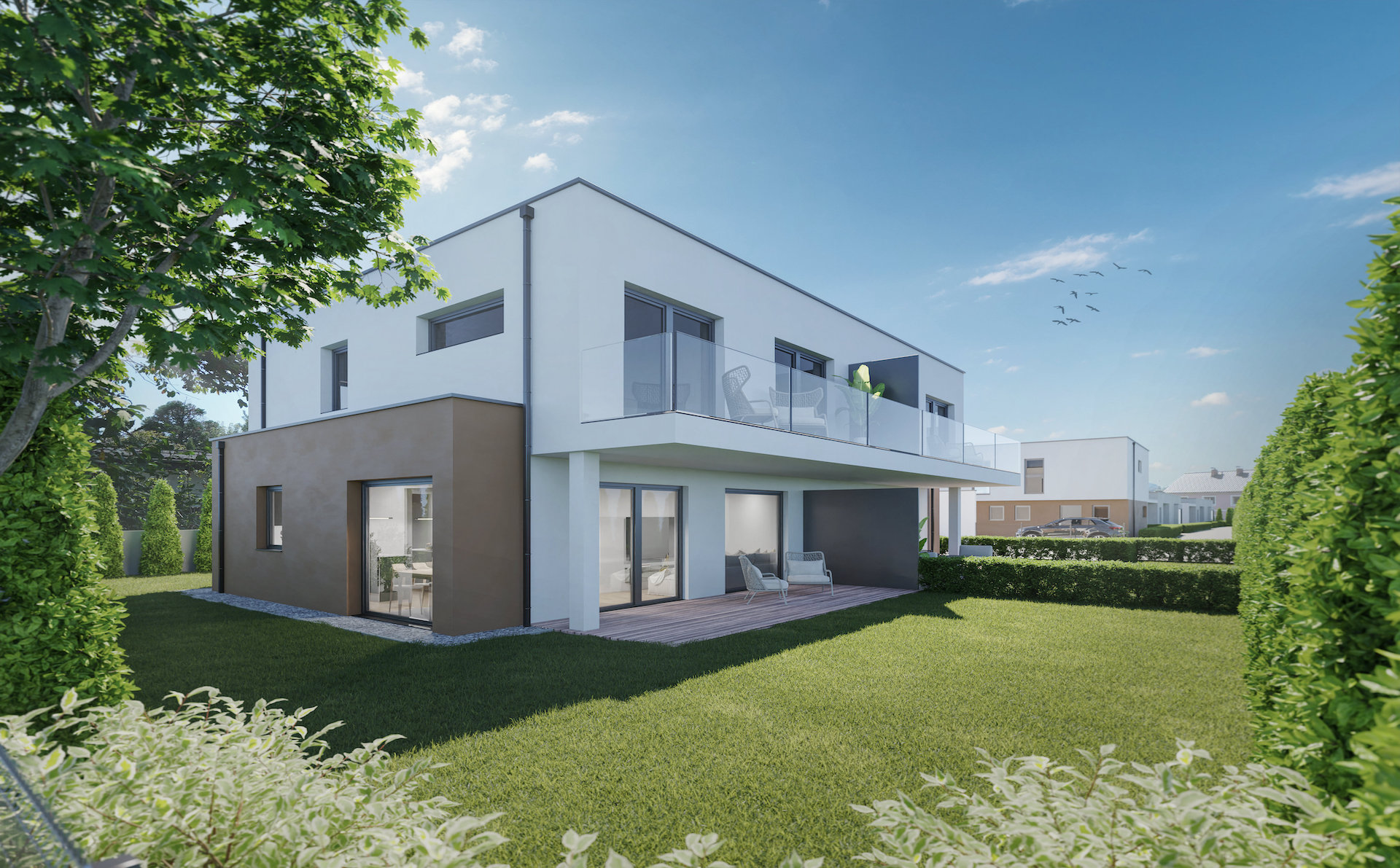 Neubau DH-Hälfte 104